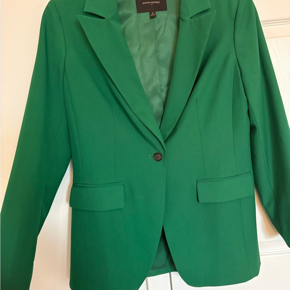 Banana Republic Emerald Blazer